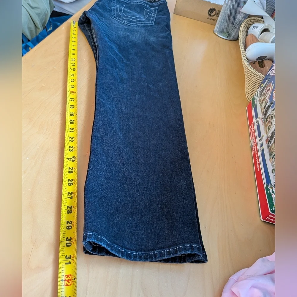 TRUE RELIGION Men Jeans Size 40 Rocco Relaxed Skinny - Picture 14 of 14